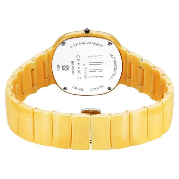 Titan EDGE Squircle Camo 1841QC08 Ceramic Strap Watch - Image 4