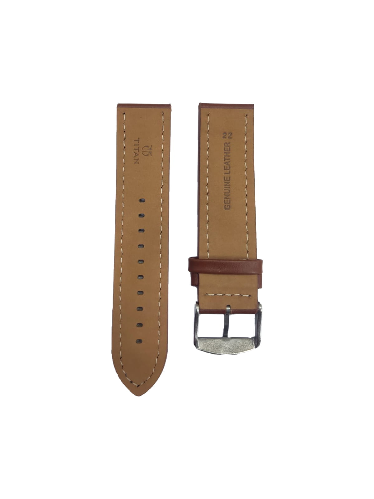 TITAN 1805sl01 Leather Straps 22mm - Image 2