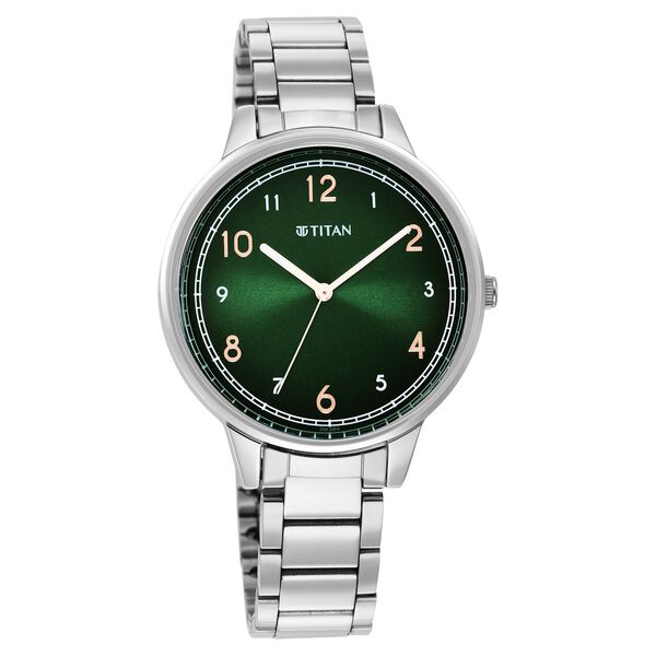Titan Trendsetters 2648SM05 – Green Dial Women’s Watch
