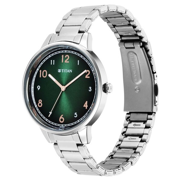 Titan Trendsetters 2648SM05 – Green Dial Women’s Watch - Image 2