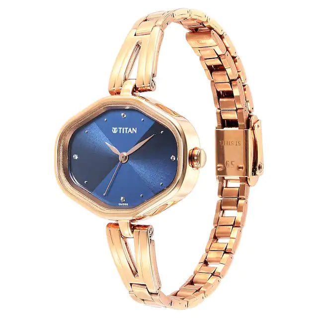 TITAN Blue Dial Watch for Women 2680WM01 - Image 2