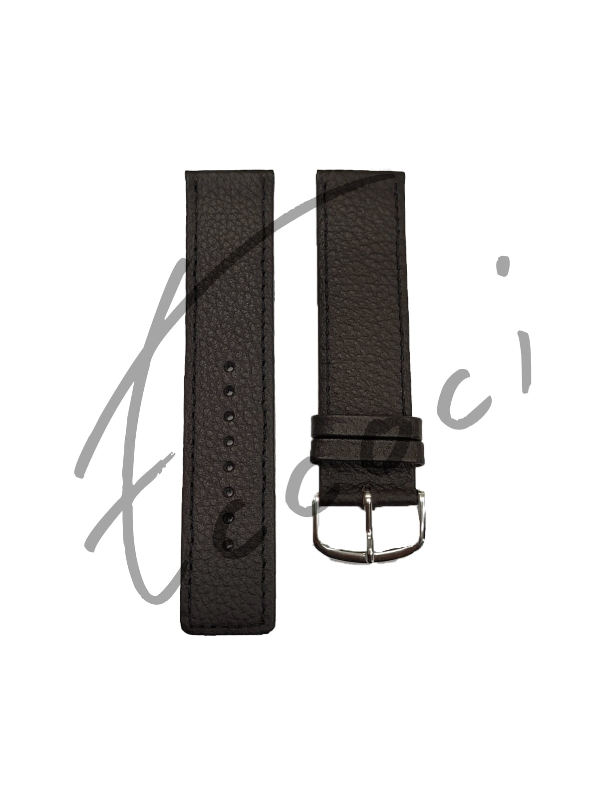 Fastrack 22 mm Brown genuine leather strap for 3039sl02