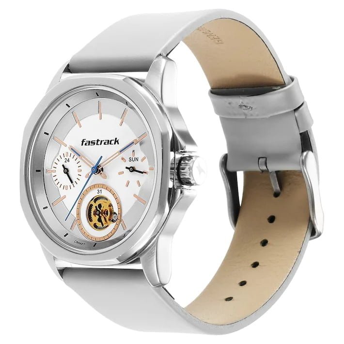 EXUBERANT ANALOG WHITE DIAL WATCH 3283SL01 - Image 2