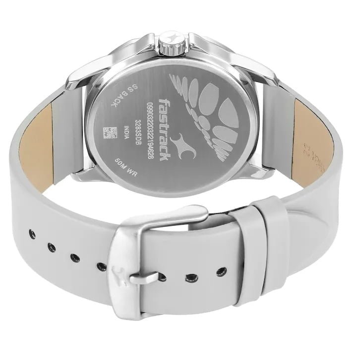 EXUBERANT ANALOG WHITE DIAL WATCH 3283SL01 - Image 3