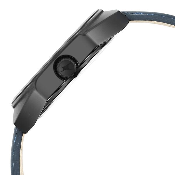 Fastrack Oceanyx 3326NL01 Quartz Analog Watch – Black Dial, Blue Strap - Image 3