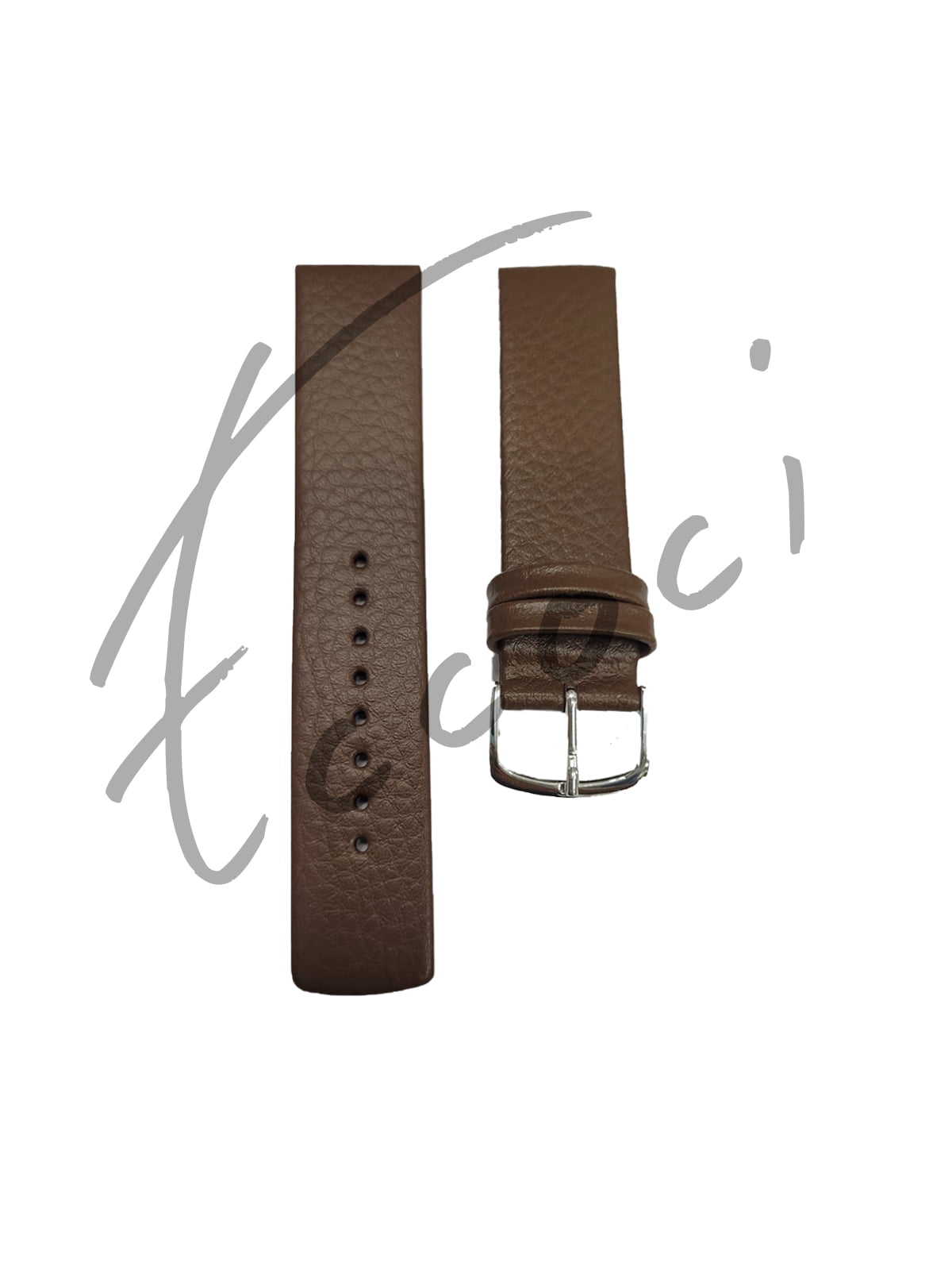38051sl01 chocolate color Leather Straps 20mm