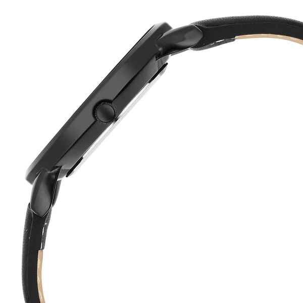 Fastrack Stunners X 38159NL01 Quartz Analog Black Dial Leather Strap Watch - Image 3
