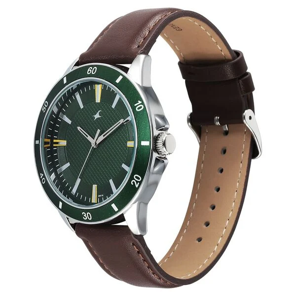 Fastrack Stunners X Green Dial Analog Watch for Men – 38160SL02 - Image 2