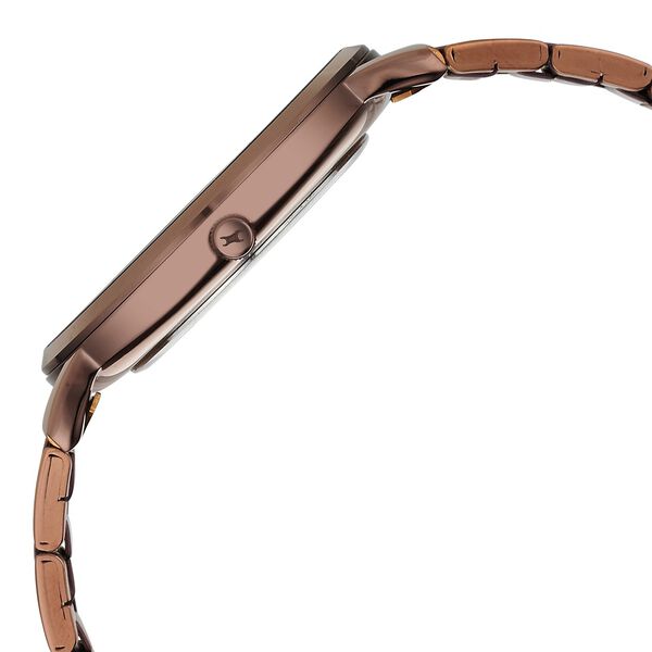 Fastrack Stunners X 38163qm01 Quartz Analog Brown Dial Stainless Steel Strap Watch - Image 3