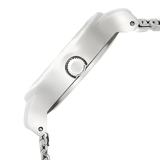 Fastrack BLUE DIAL SILVER STAINLESS STEEL STRAP WATCH 6185SM01 - Image 3