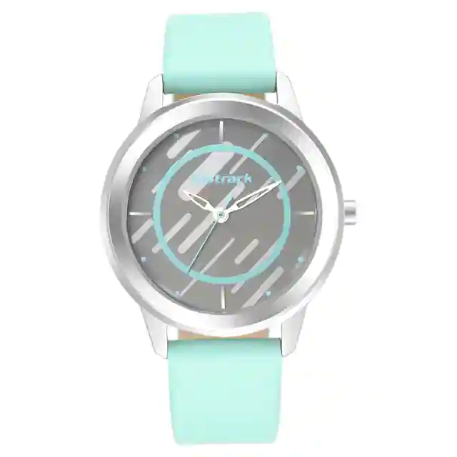 WEAR YOUR LOOK WITH GREY DIAL LEATHER WATCH 6246SL01 - Image 2