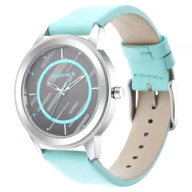 WEAR YOUR LOOK WITH GREY DIAL LEATHER WATCH 6246SL01 - Image 3