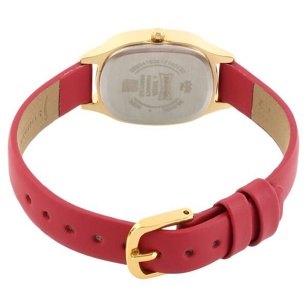 Sonata 8060yl03 Red Dial Watch for Women - Image 5