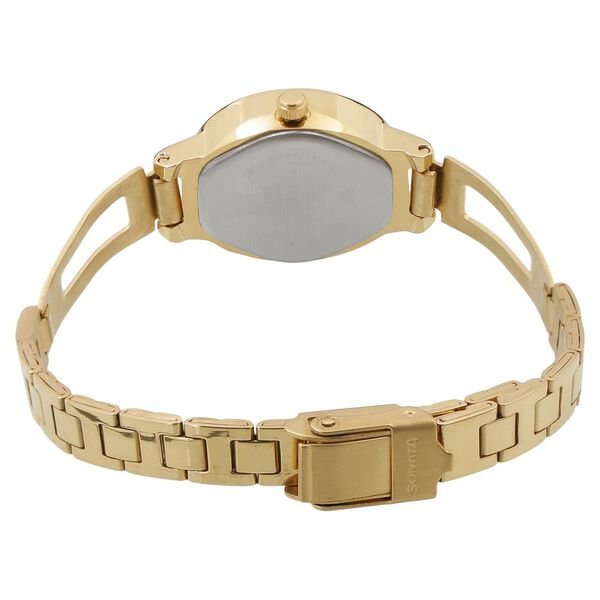 Sonata 8085YM05 Pankh Champagne Dial Women Watch - Image 4