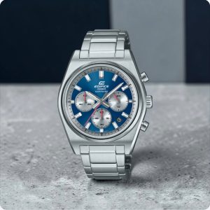 Casio Edifice EFB-730D-2AV Blue Dial Chronograph Watch