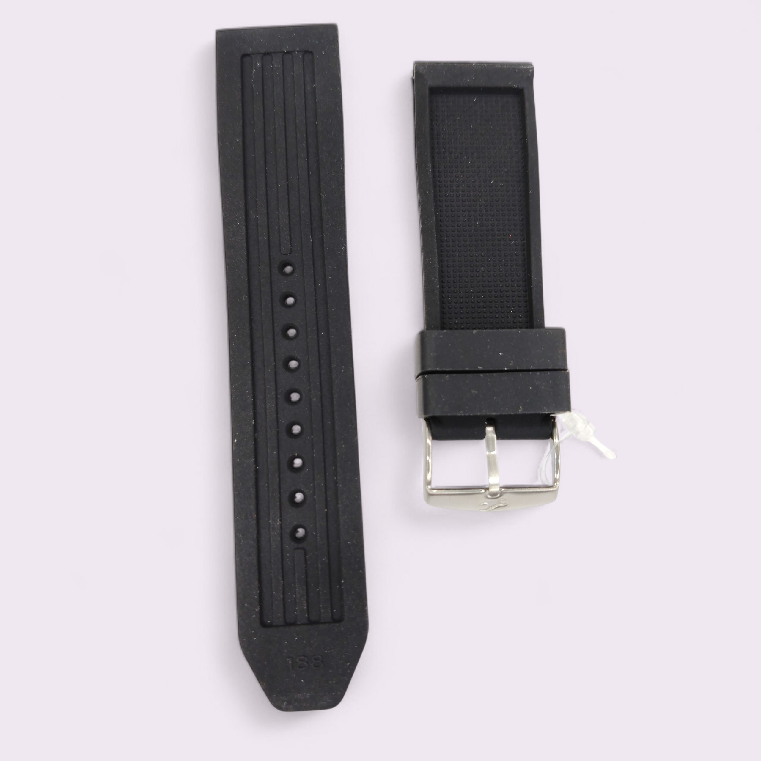 Fastrack 24 mm Black Silicone Strap – Compatible with 38035SP03 - Image 3