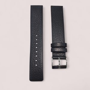 Titan EDGE Ultra Slim 22mm Cervo Black Genuine Leather Strap