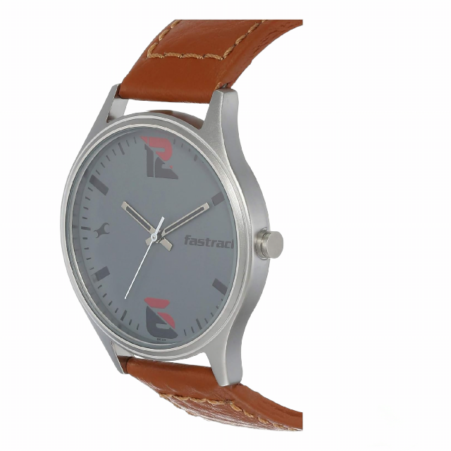 MEN LEATHER WATCH 3229SL01 - Image 2