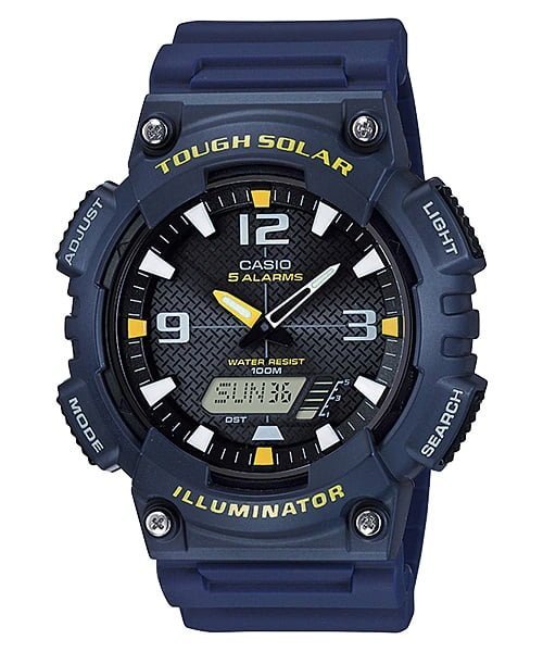 Casio Youth Series Analog-Digital Black Dial Men's Watch - AQ-S810W-2AVDF(AD174)