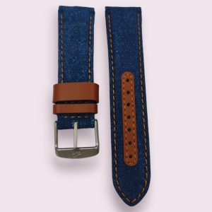 Fastrack 22mm Denim blue strap 3187sl01