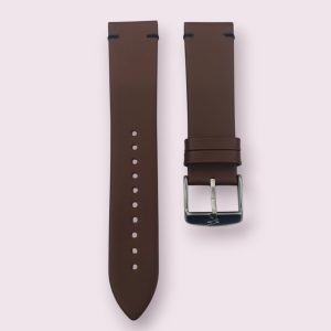 Fastrack 22mm brown leather strap 3270SL04